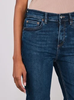 Jeans*Next - Mid Rise Stretch Bootcut Jeans Denim donkerblauw