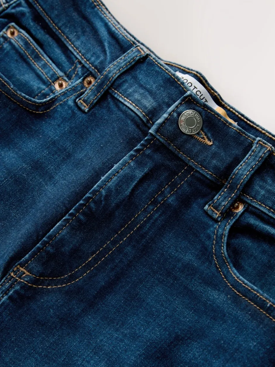 Jeans*Next - Mid Rise Stretch Bootcut Jeans Denim donkerblauw