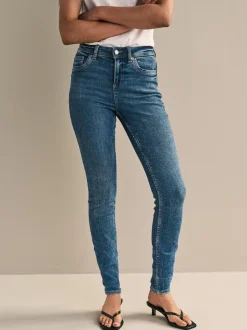 Jeans*Next Denim donkerblauw - Superzachte skinny jeans
