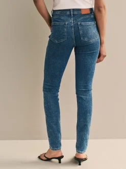 Jeans*Next Denim donkerblauw - Superzachte skinny jeans