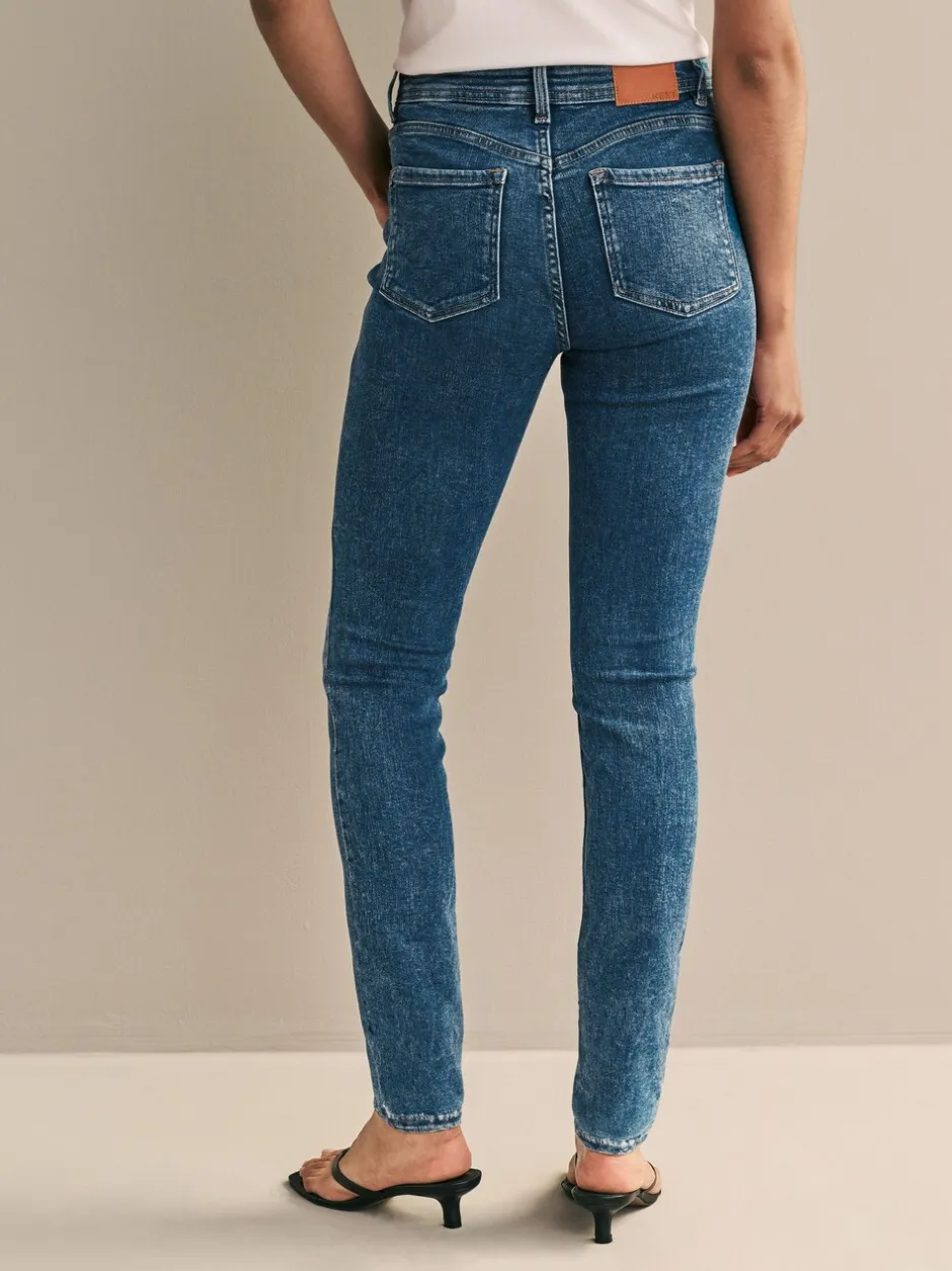 Jeans*Next Denim donkerblauw - Superzachte skinny jeans