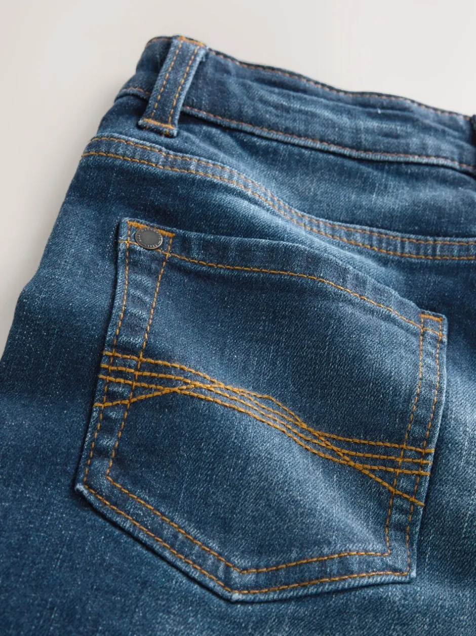 Jeans*Next - Stretchjeans 2 stuks (3-17jr) Denim Donkerblauw/Bleek