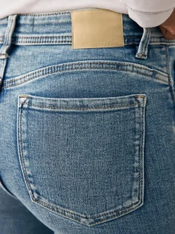 Jeans|Next Denim midblauw - Superzachte skinny jeans