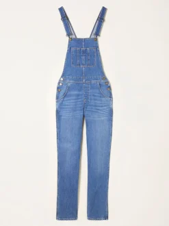 Jumpsuits En Playsuits|Fat Face - Fatface tuinbroek Denim vintage