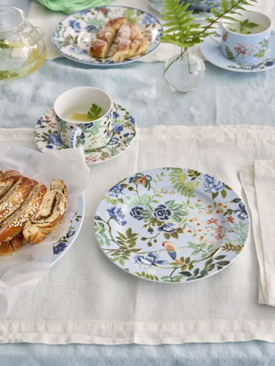 Mokken En Koppen*Designer's Guild Designers Guild - Porcelaine De Chine - 4 theekopjes en -schotels