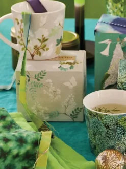 Mokken En Koppen|Designer's Guild Designers Guild Set of 4 Fleur Orientale Mugs