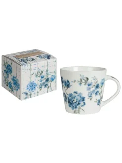 Mokken En Koppen|Designer's Guild Designers Guild Set of 4 Kyoto Flower Mugs