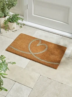 Deurmatten|Vloerkleden En Lopers*Next Deurmat met gevlochten hart