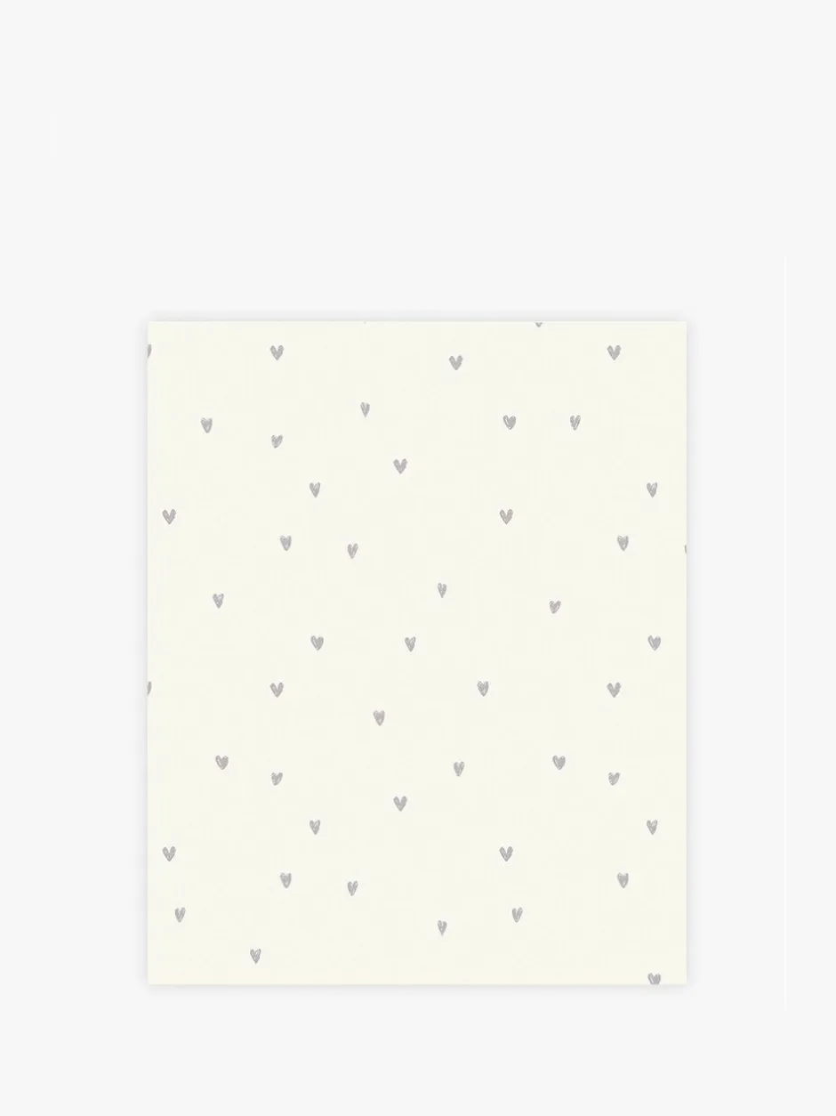 Behang*Next Ditsy Heart 10M Wallpaper Paars