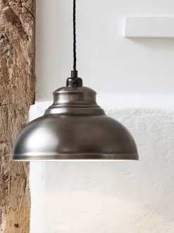 Lampenkappen|Verlichting*Next Dixon Easy-fit hanglamp Tingrijs