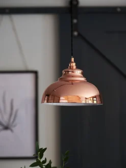 Lampenkappen|Verlichting*Next Dixon Easy-fit hanglamp Koper