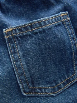 Jeans En Joggingbroeken|Jeans|Next - Jeans met wijde pijpen (3 mnd-7 jr) Donker gewassen denim