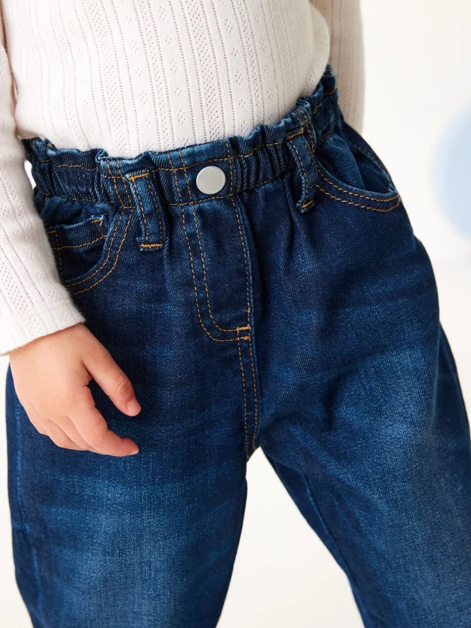 Jeans En Joggingbroeken|Jeans|Next - Mom jeans (3 mnd-7 jr) Donker gewassen denim