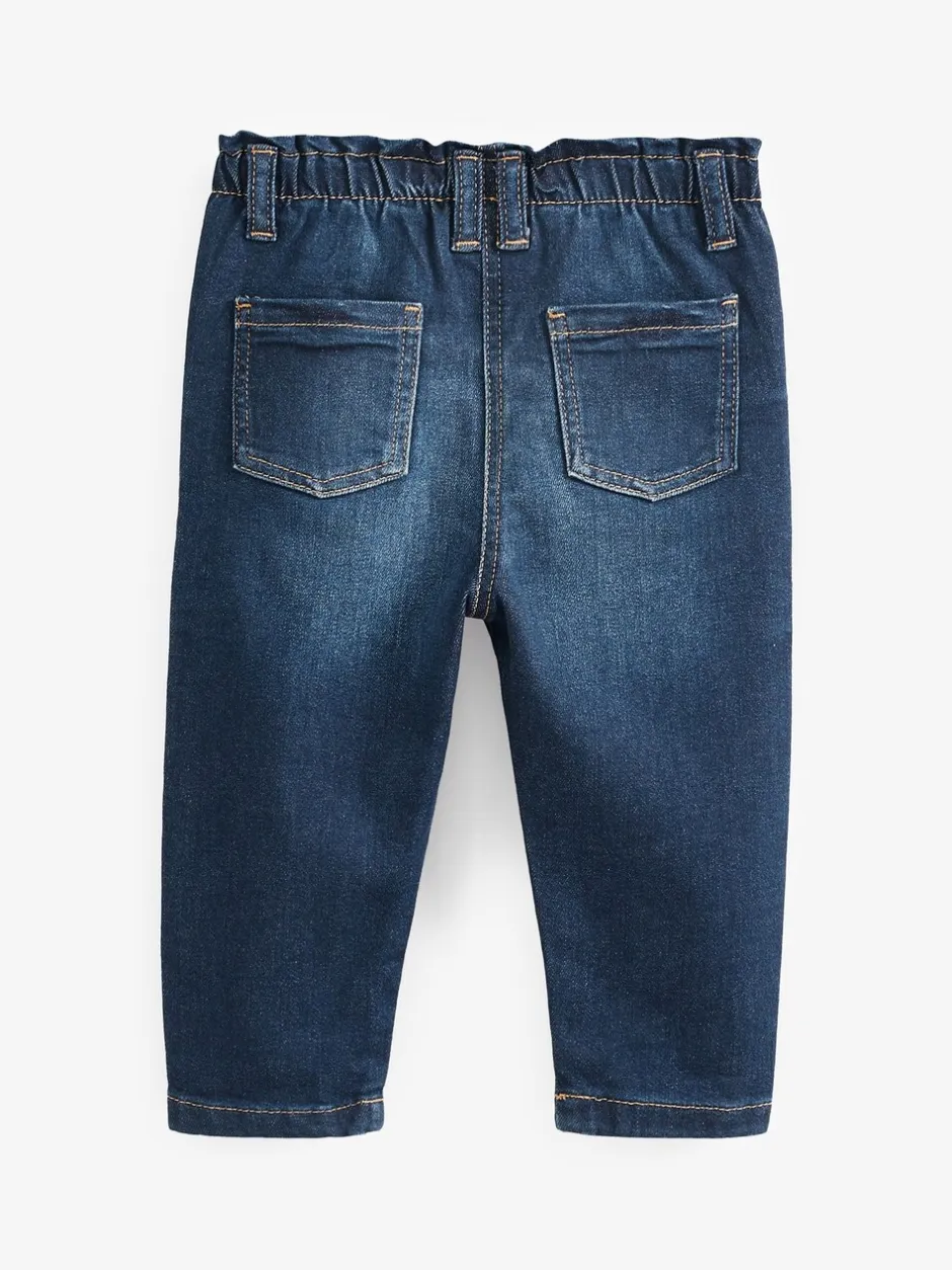 Jeans En Joggingbroeken|Jeans|Next - Mom jeans (3 mnd-7 jr) Donker gewassen denim