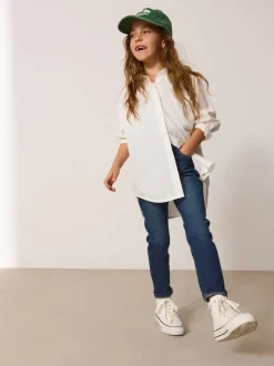 Jeans|Next - Skinny jeans (3-16 jr) Donker gewassen denim