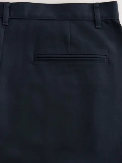 Formele Broek*Next - 2 Modieuze broeken zonder bandplooi Donkerblauw