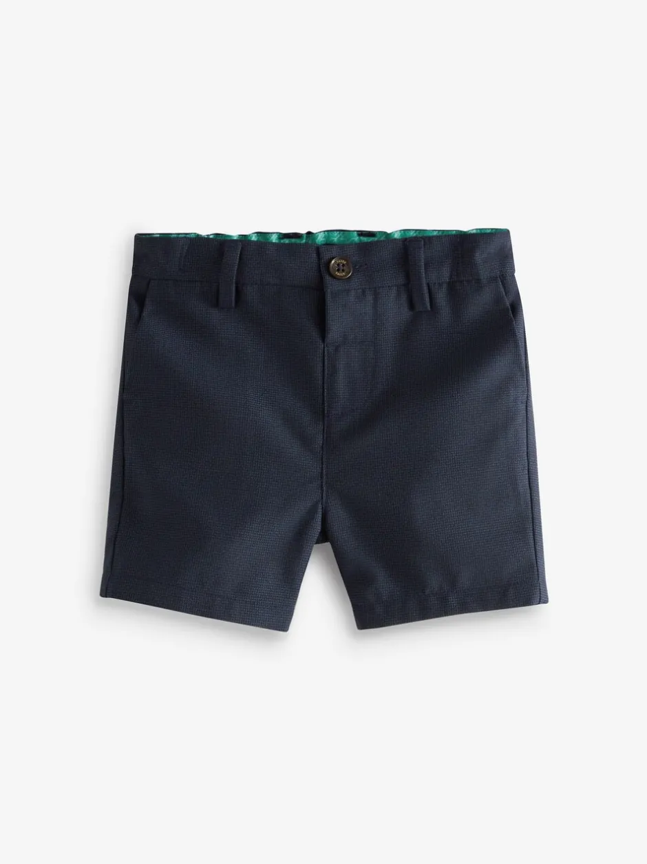 Kostuums En Herenvesten*Baker by Ted Baker - set van overhemd, gilet en short Donkerblauw
