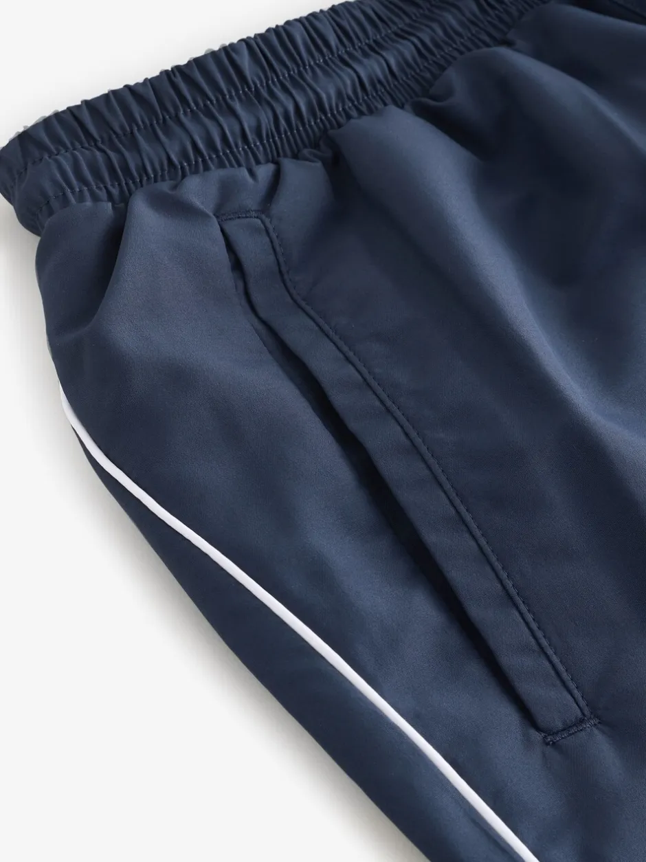 Badkleding|BOSS Donkerblauw - Starfish sneldrogende zwembroek