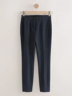 Kostuums En Werkkleding|Broeken|Next - Corrigerende broek met grote zakken Donkerblauw