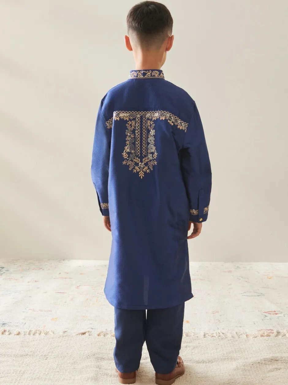 Kurtas|Shirts|Next Donkerblauw - Eid Koerta (3mnd -16jr)