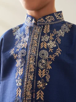Kurtas|Shirts|Next Donkerblauw - Eid Koerta (3mnd -16jr)