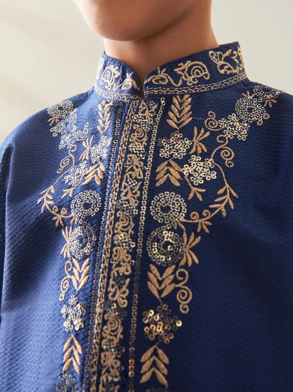 Kurtas|Shirts|Next Donkerblauw - Eid Koerta (3mnd -16jr)