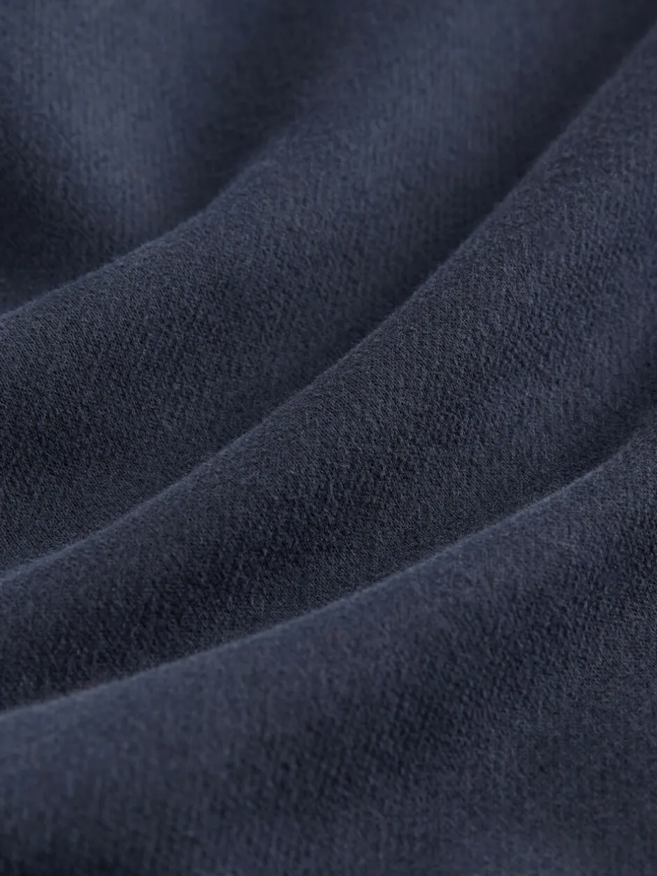 Loungewear|Hoody's En Sweatshirts|Next Donkerblauw - Essentials sweatshirt met relaxte pasvorm, lange snit en zakken