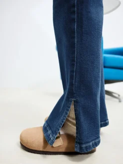 Jeans|Next - Flare jeans (3-16 jr) Donkerblauw
