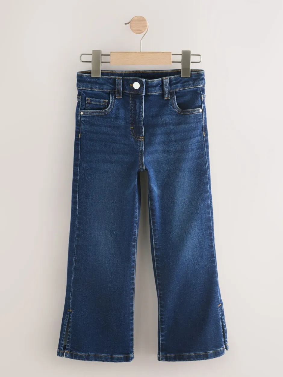 Jeans|Next - Flare jeans (3-16 jr) Donkerblauw