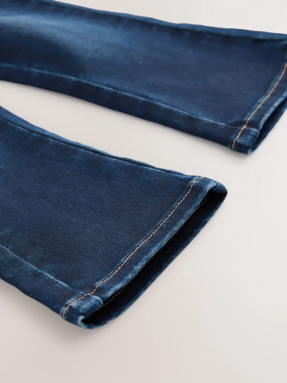 Jeans En Joggingbroeken|Jeans*Next - Flare jeans (3 mnd - 7 jr) Donkerblauw