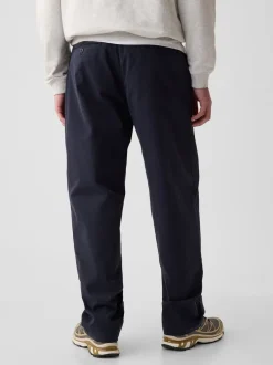 Broeken En Chino's|Gap - Baggy Fit stretchy Moderne Chino Donkerblauw