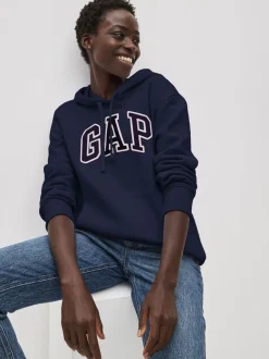 Sportkleding|Hoody's En Sweatshirts*Gap Donkerblauw - hoodie met logo