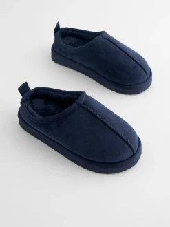 Pantoffels*Next Donkerblauw - Gemakkelijke pantoffelmuiltjes