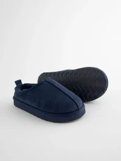 Pantoffels*Next Donkerblauw - Gemakkelijke pantoffelmuiltjes