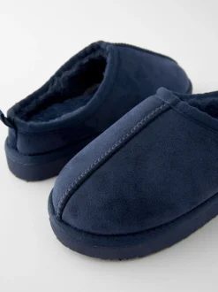 Pantoffels*Next Donkerblauw - Gemakkelijke pantoffelmuiltjes