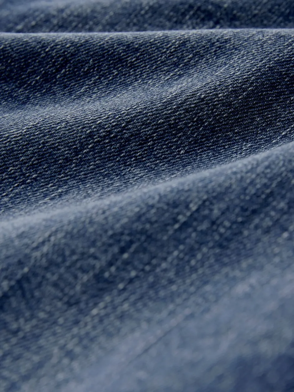 Jeans|Next - High Rise stretchy Jeans met wijde pijpen Donkerblauw
