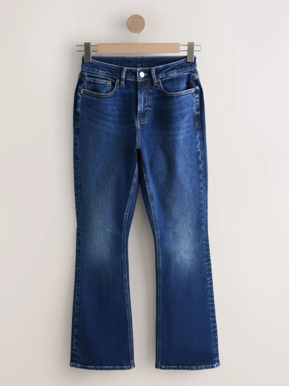 Jeans|Next Donkerblauw - Hourglass Stretch Bootcut Denim Jeans