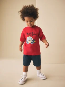 Shorts|Shorts|Next Donkerblauw - Jersey short (3 mnd-7 jr)