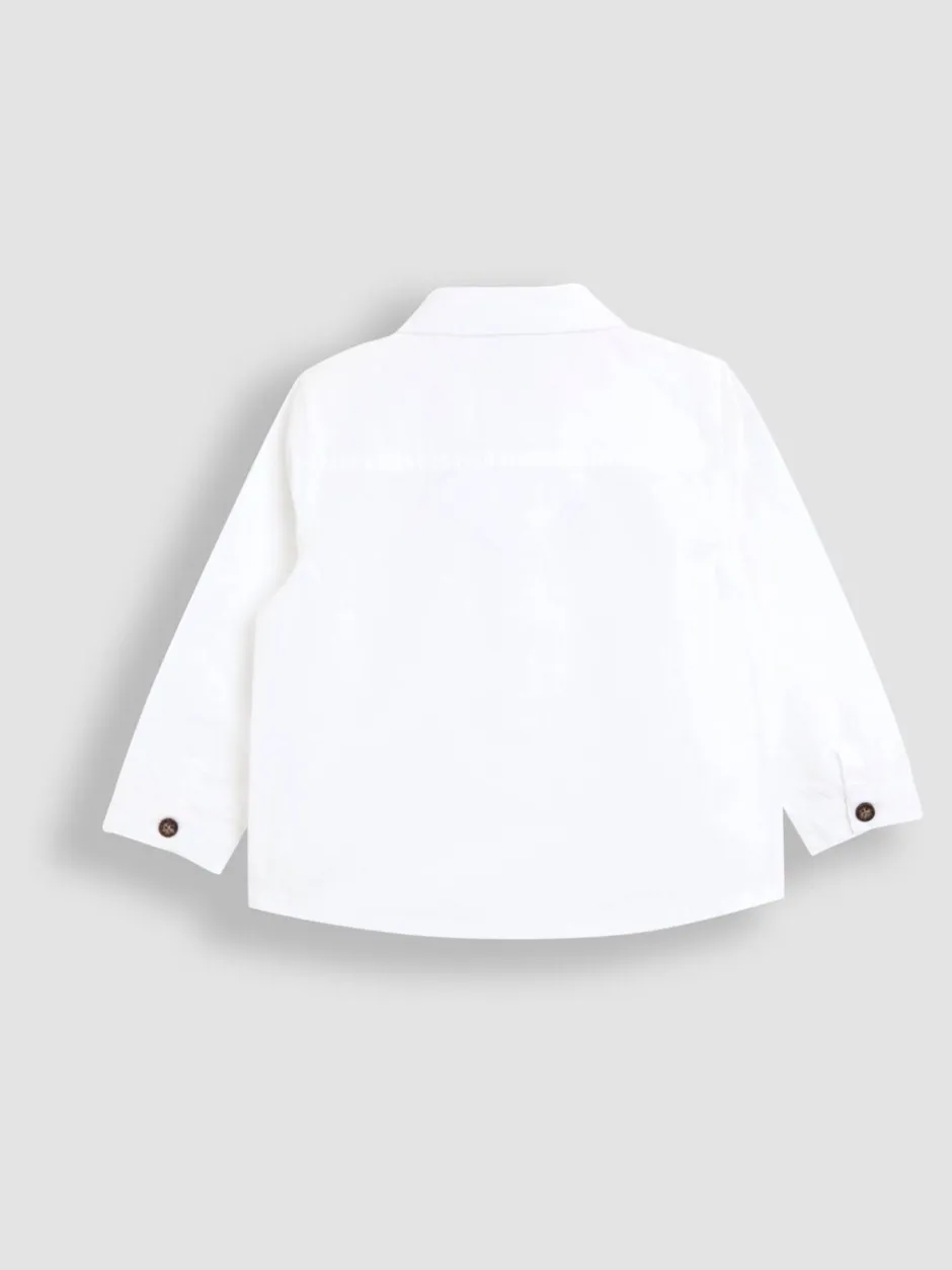 Kostuums En Herenvesten|Jojo Maman Bébé - 3-Piece Bow Tie Waistcoat & Shirt Set Donkerblauw