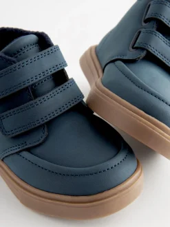Boots|Next - Laarsjes met klittenbandsluiting en warme voering Donkerblauw