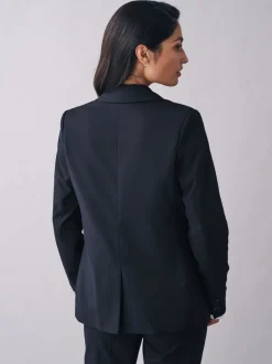 Kostuums En Werkkleding|Next Donkerblauw - Maatgesneden blazer voor zware werktijd