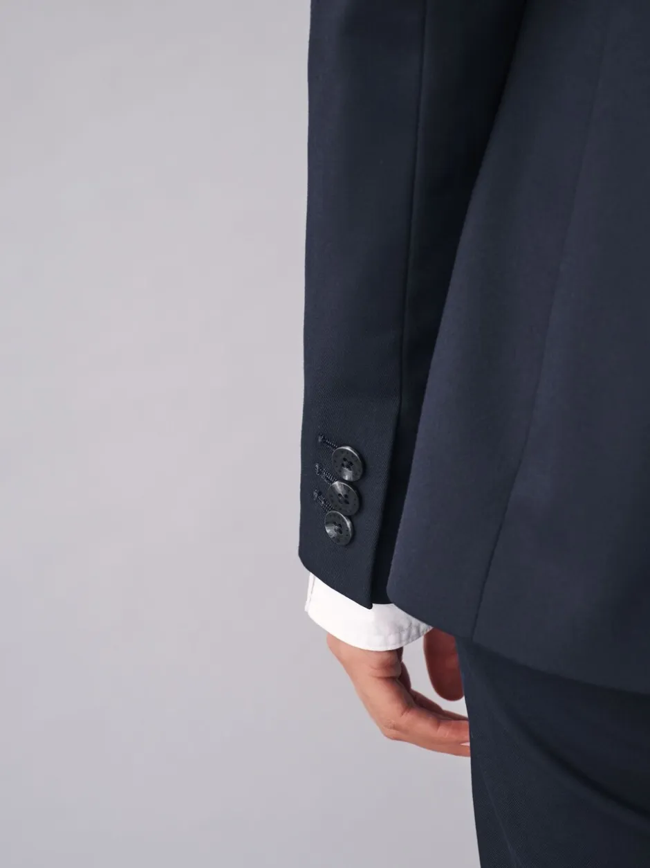 Kostuums En Werkkleding|Next Donkerblauw - Maatgesneden blazer voor zware werktijd