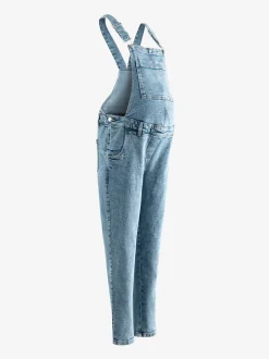 Jumpsuits En Playsuits*Next Donkerblauw - Maternity Denim Dungaree