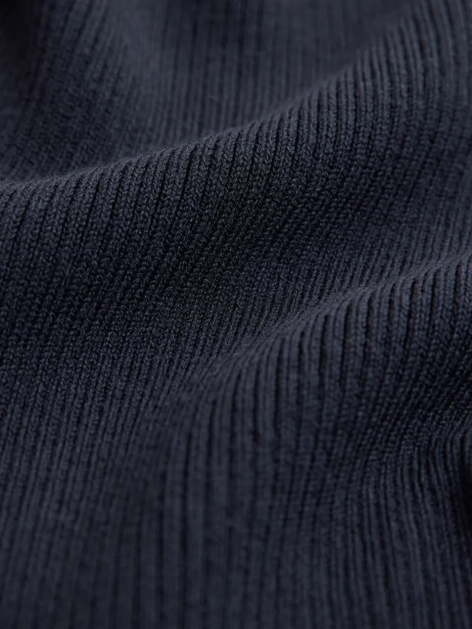 Jurken|Moederschap*Next - Maternity Twist Front Knit Jumper Dress Donkerblauw