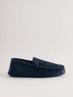Pantoffels|Next - Moccasinpantoffels Donkerblauw