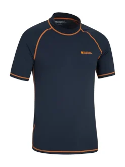 Badkleding*Mountain Warehouse - - UV surfhemd voor heren Donkerblauw