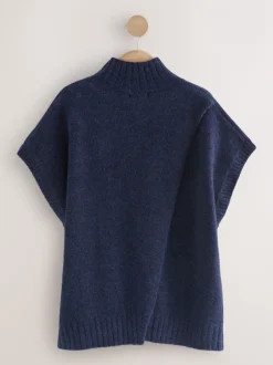 Jassen En Jacks|Next - N. Premium Knitted Tank Donkerblauw
