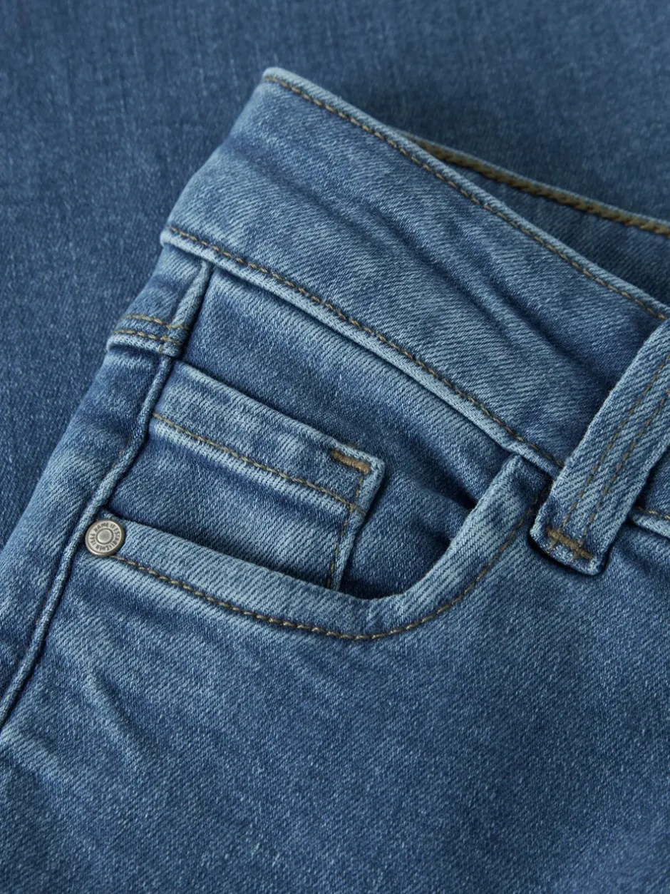 Jeans*Name It Donkerblauw - jeans met wijde pijpen
