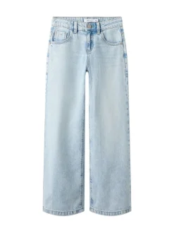 Jeans*Name It Donkerblauw - jeans met wijde pijpen