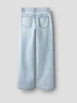 Jeans*Name It Donkerblauw - jeans met wijde pijpen